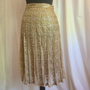 Max Mara Sequin Silk Fairy Skirt